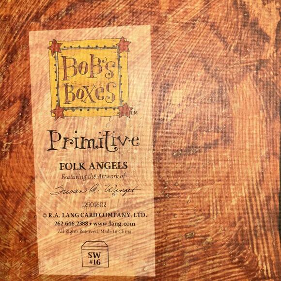 Bob’s boxes one folk angel box edges have marks - Picture 8 of 10